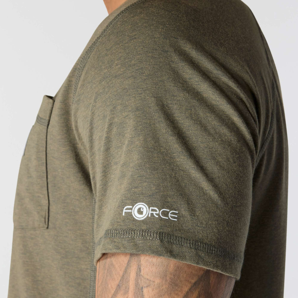 Carhartt Force Relaxed Fit Midweight Pocket T Shirt - Basil