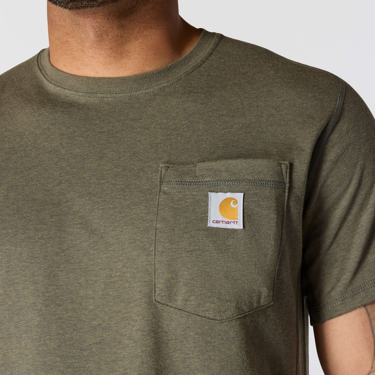 Carhartt Force Relaxed Fit Midweight Pocket T Shirt - Basil