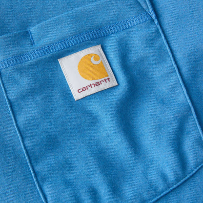 Carhartt Force Relaxed Fit Midweight Pocket T Shirt - Horizon Blue Heather