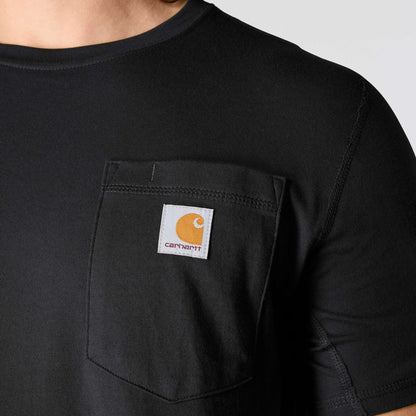Carhartt Force Relaxed Fit Midweight Pocket T Shirt - Black