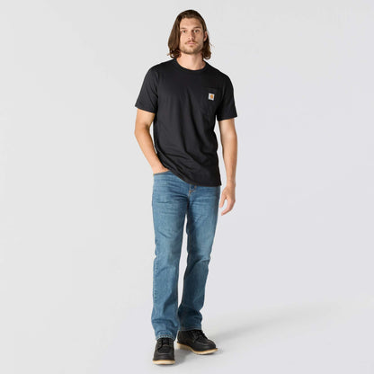 Carhartt Force Relaxed Fit Midweight Pocket T Shirt - Black