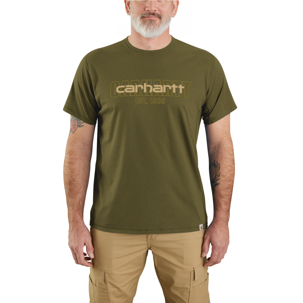 Dark Bronzed Green front