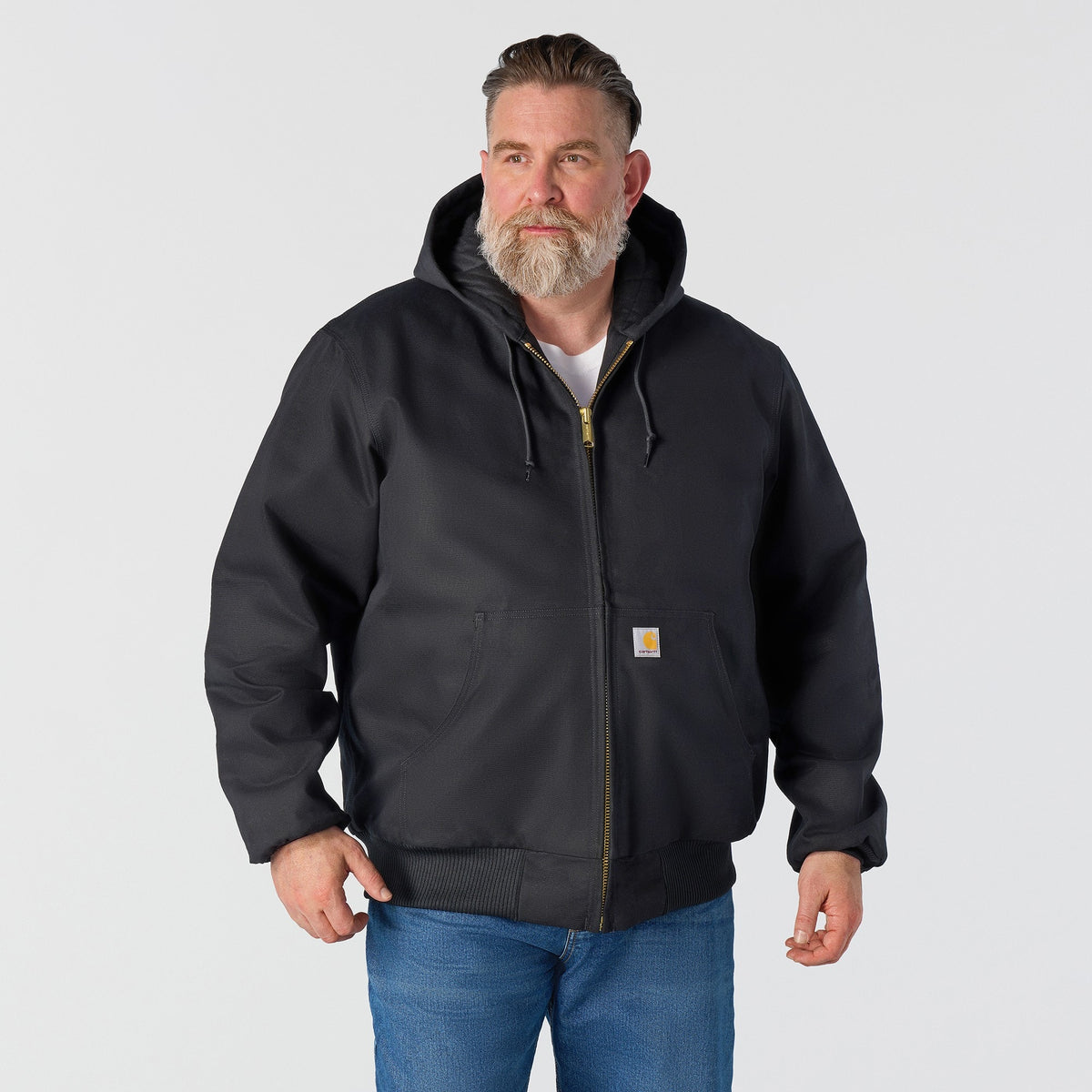 Carhartt Iconic Firm Duck Active Jacket - Black