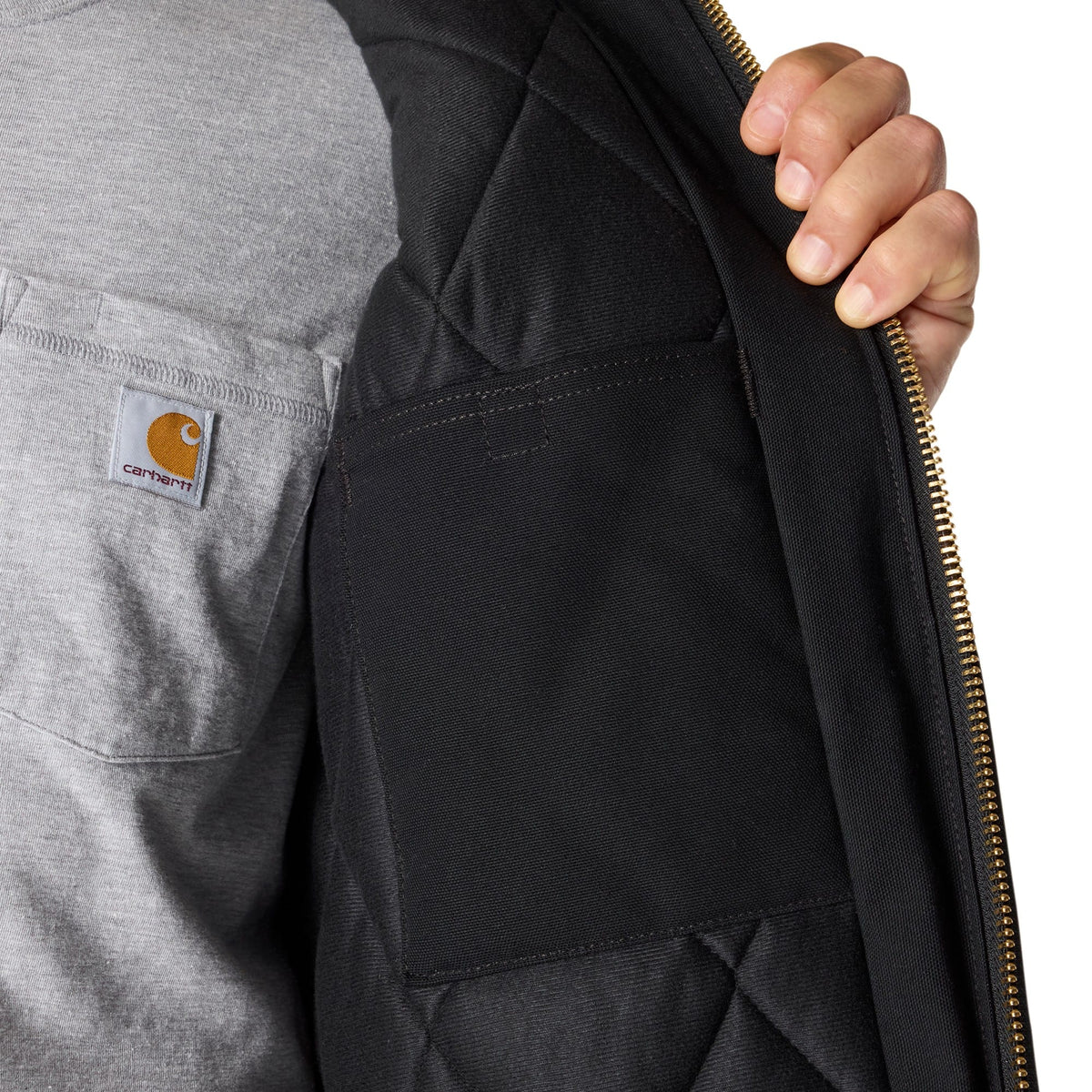 Carhartt Iconic Firm Duck Active Jacket - Black