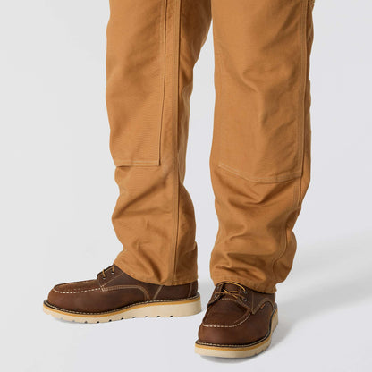 Carhartt Iconic Loose Fit Firm Duck Double Front Utility Work Pant - Carhartt Brown