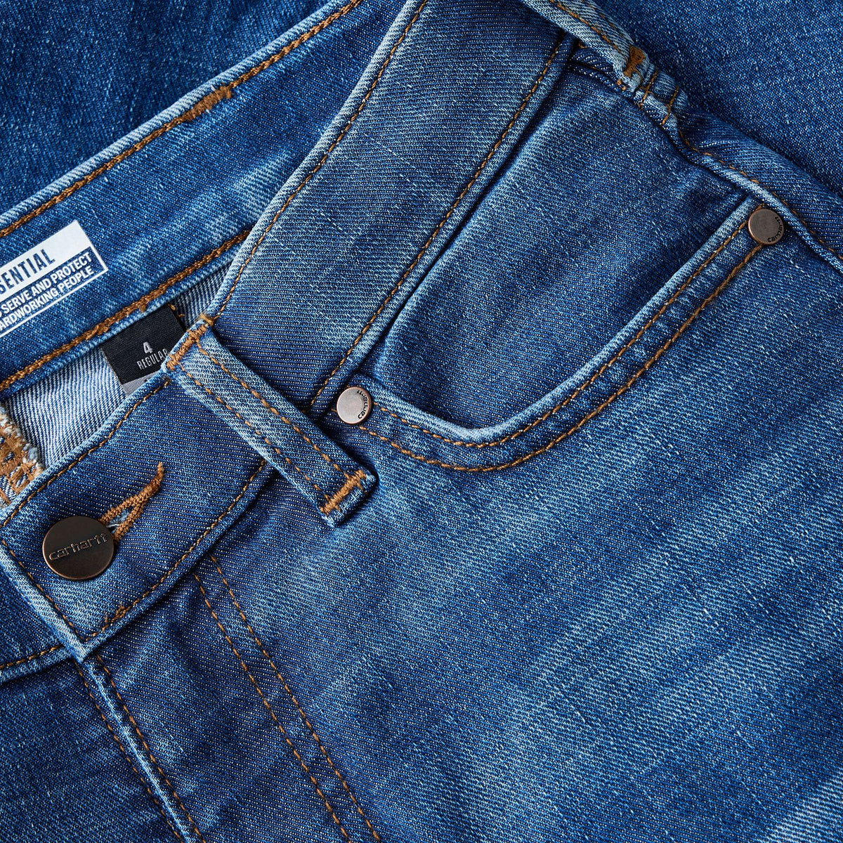 Carhartt Womens The Essential Jeans - Grotto