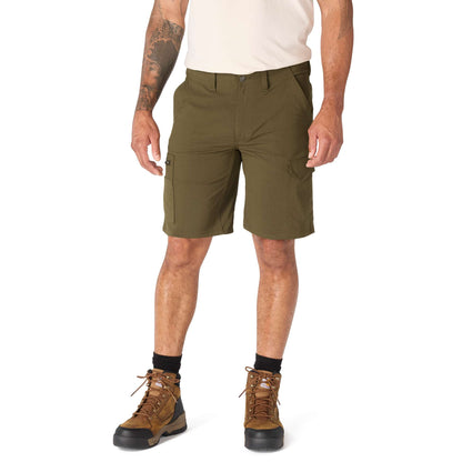 Carhartt Relaxed Fit 10-Inch Force Ripstop Cargo Work Short - Burnished Logs