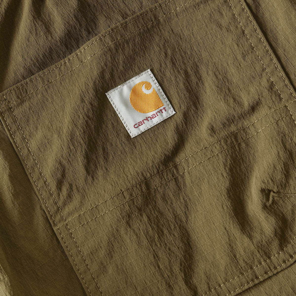 Carhartt Relaxed Fit 10-Inch Force Ripstop Cargo Work Short - Burnished Logs