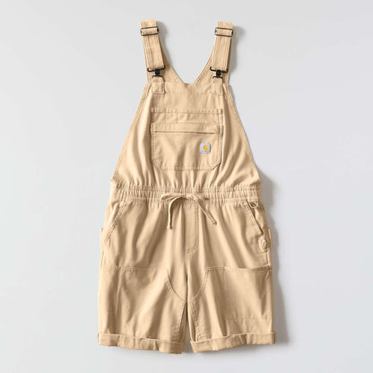 Carhartt Womens Force Ripstop Shortall - Classic Beige