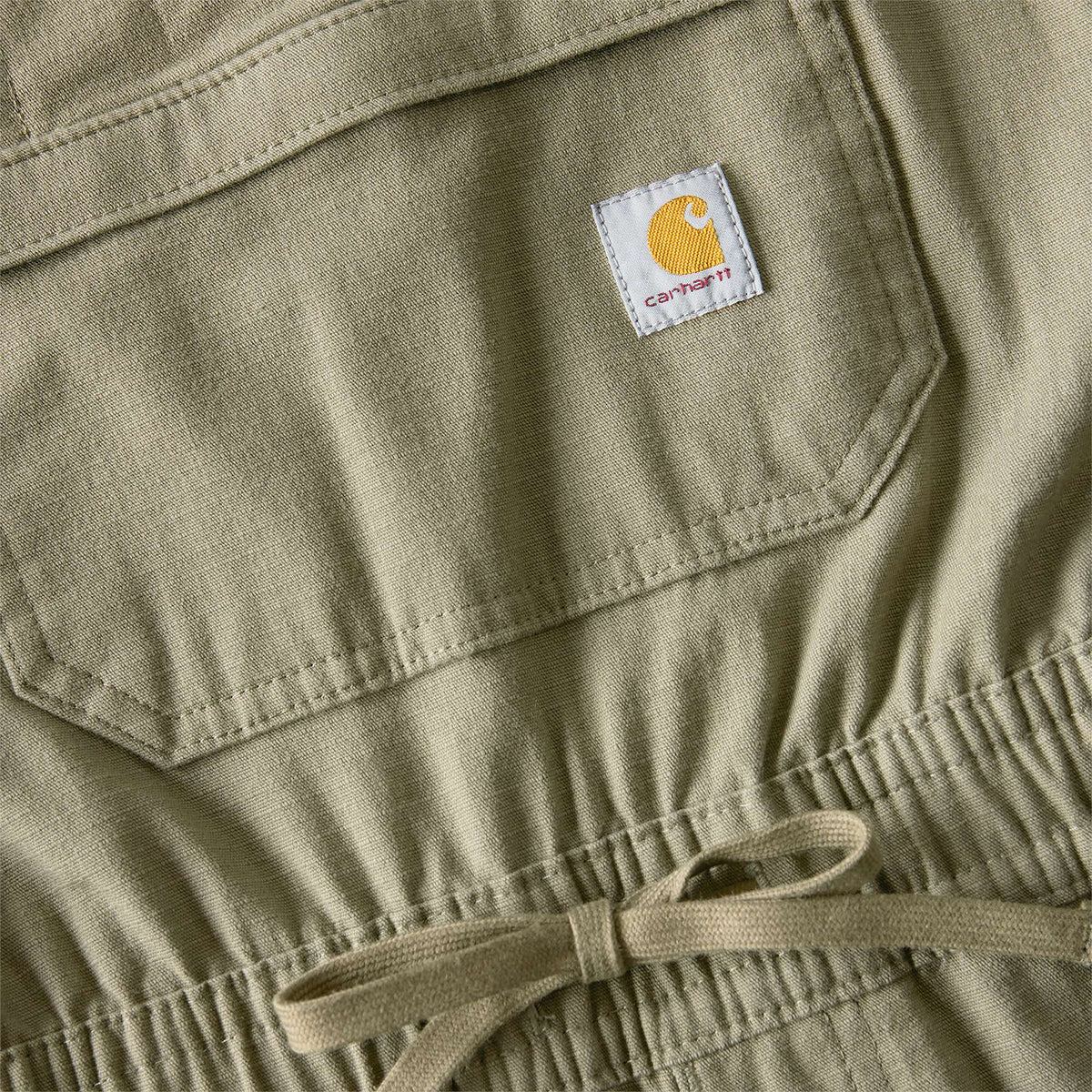 Carhartt Womens Force Ripstop Shortall - Dusty Olive