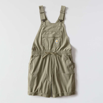 Carhartt Womens Force Ripstop Shortall - Dusty Olive