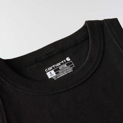 Carhartt Womens TENCEL Fiber Series Fitted Ribbed Tank - Black