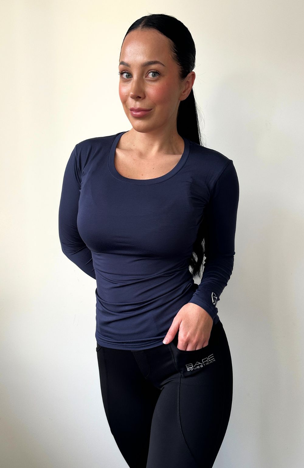 BARE Equestrian Active Long Sleeve Tee