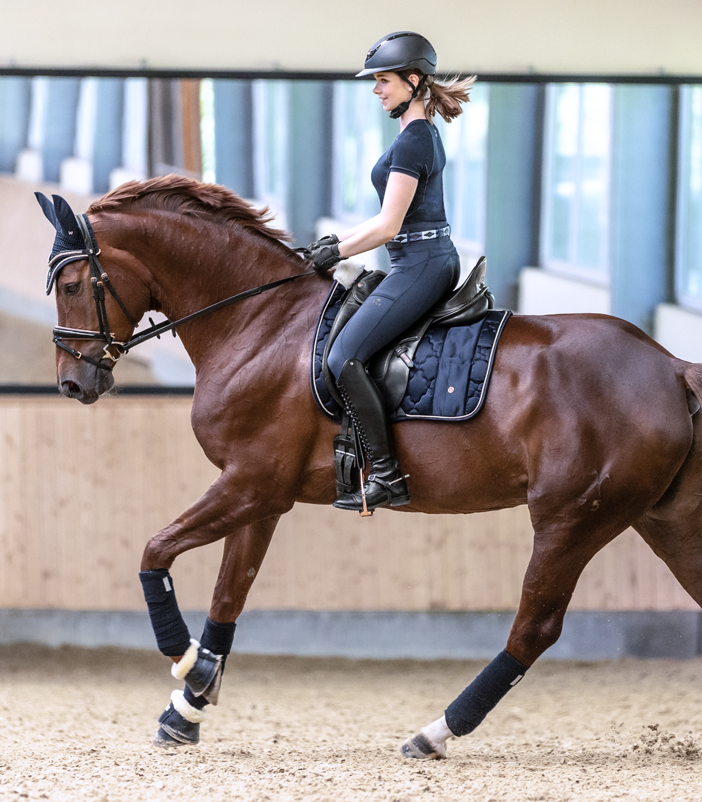 Saddle Pad All Purpose Modern Rose