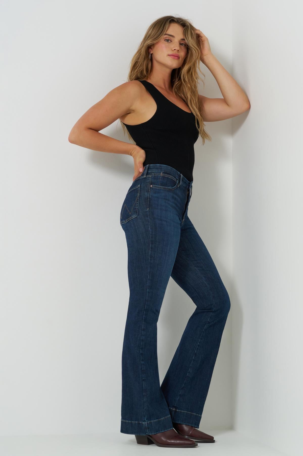 High Rise Trouser Jean Bespoke - Alexandra