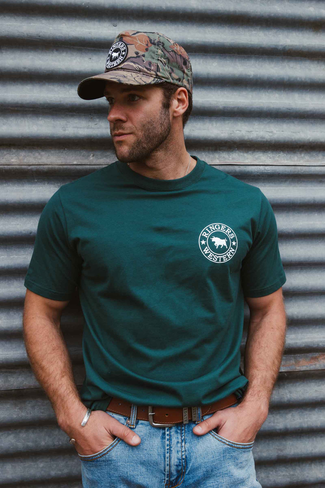 Ringers Western Signature Bull Mens Classic T-Shirt