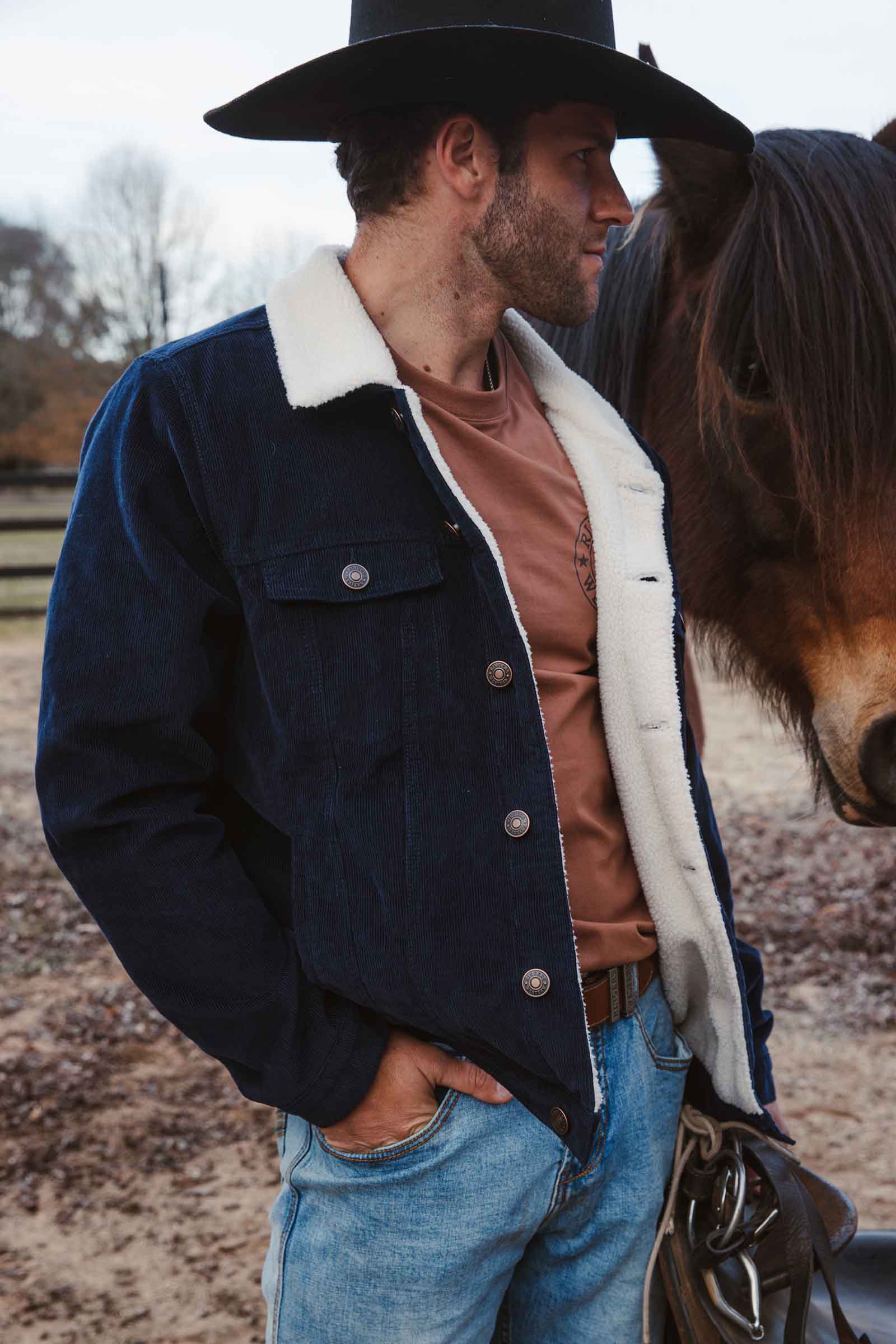 Ringers Western Milawa Mens Corduroy Jacket
