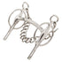 Zilco Arched Mouth Liverpool Bit Fixed 15cm