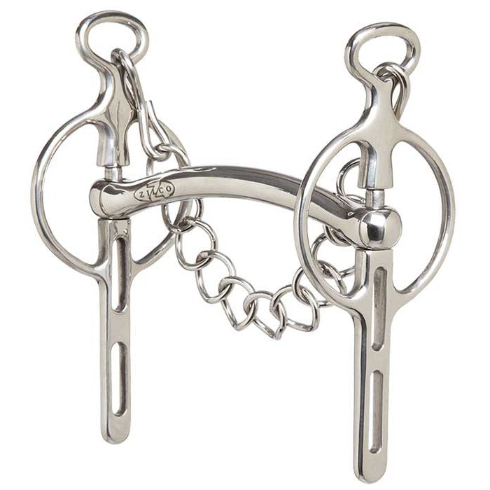 Zilco Arched Mouth Liverpool Bit Sliding 11.5cm