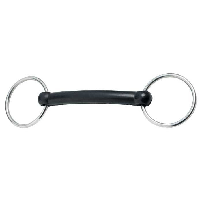 Zilco Flexible Rubber Ring Snaffle 12cm