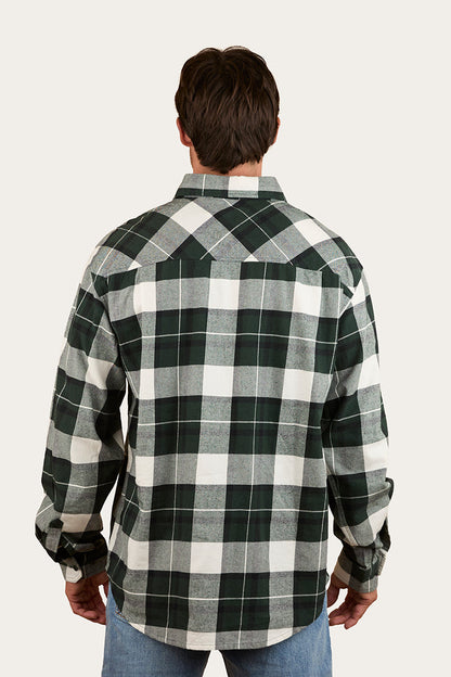 Ringers Western Kingswood Mens Half Button Flannel