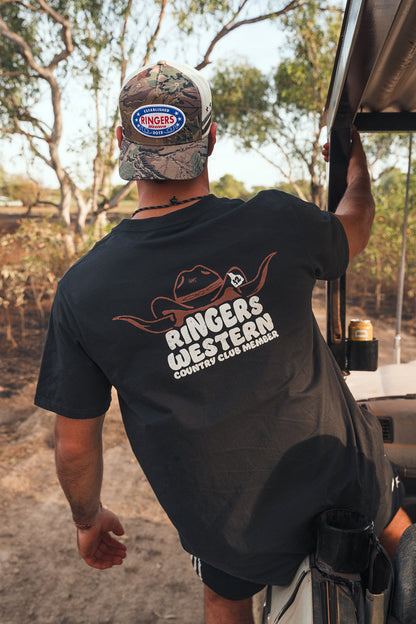 Ringers Western Country Club Mens Loose Fit T-Shirt