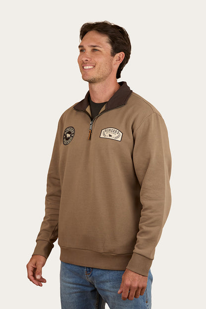 Ringers Western Lachlan Mens 1/4 Zip Crew