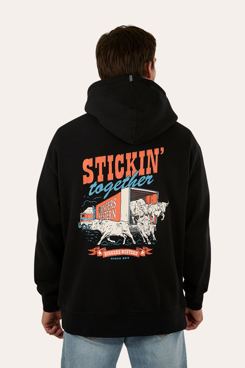 Ringers Western Stickin Together Mens Pullover Hoodie