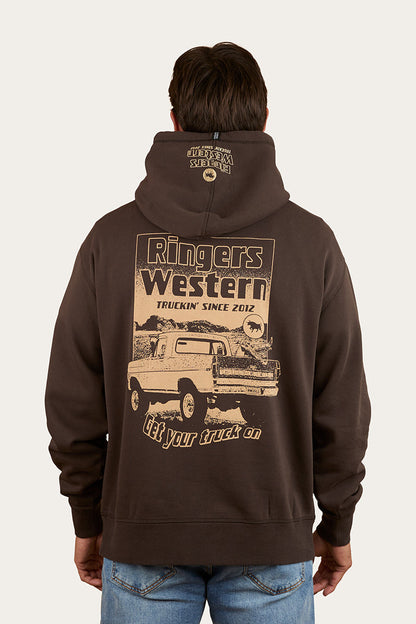 Ringers Western Get Your Truck On Mens Pullover Hoodie