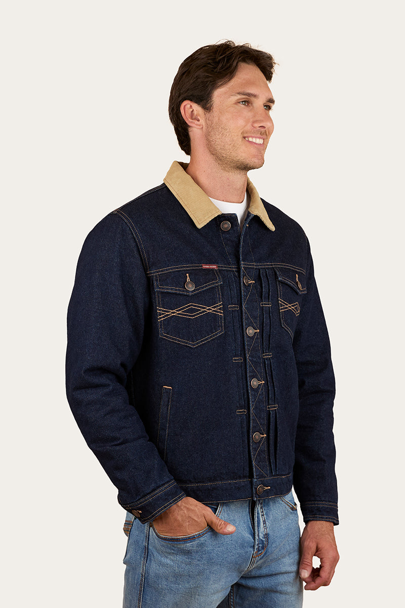 Ringers Western Devonport Mens Denim Trucker Jacket
