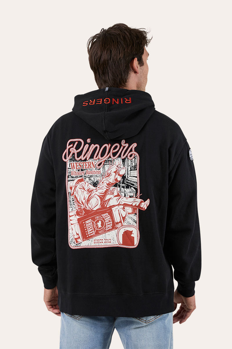 Ringers Western Whiskey Business Mens Pullover Hoodie