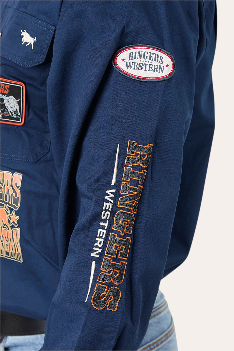 Ringers Western Hung Up Mens Full Button Work Shirt