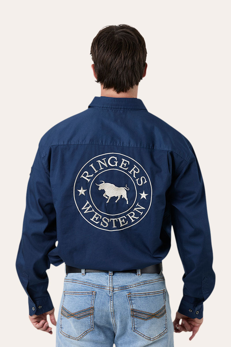 Ringers Western Hung Up Mens Full Button Work Shirt