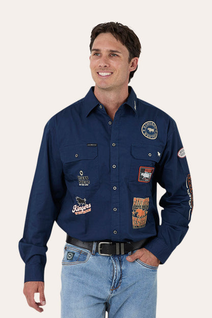 Ringers Western Hung Up Mens Full Button Work Shirt