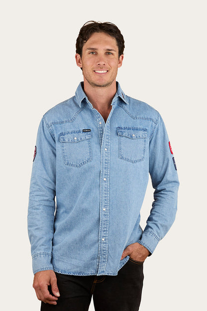 Ringers Western Young and Free Mens Western Shirt