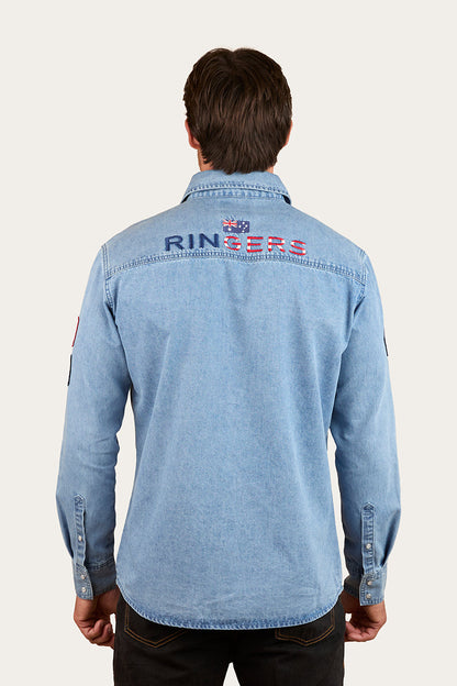 Ringers Western Young and Free Mens Western Shirt