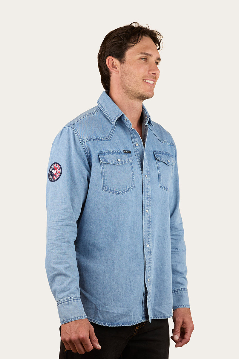 Ringers Western Young and Free Mens Western Shirt