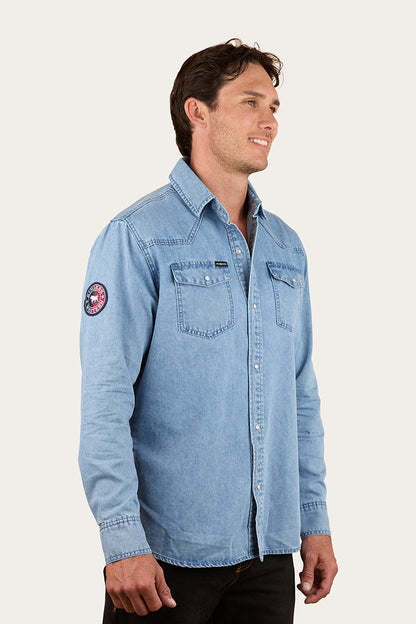 Ringers Western Young and Free Mens Western Shirt