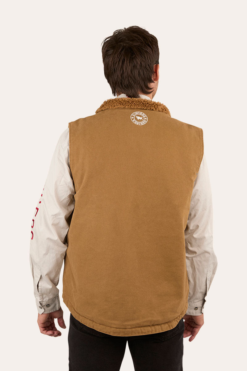 Ringers Western Round Yard Mens Canvas Vest