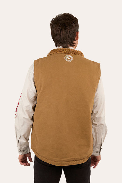 Ringers Western Round Yard Mens Canvas Vest