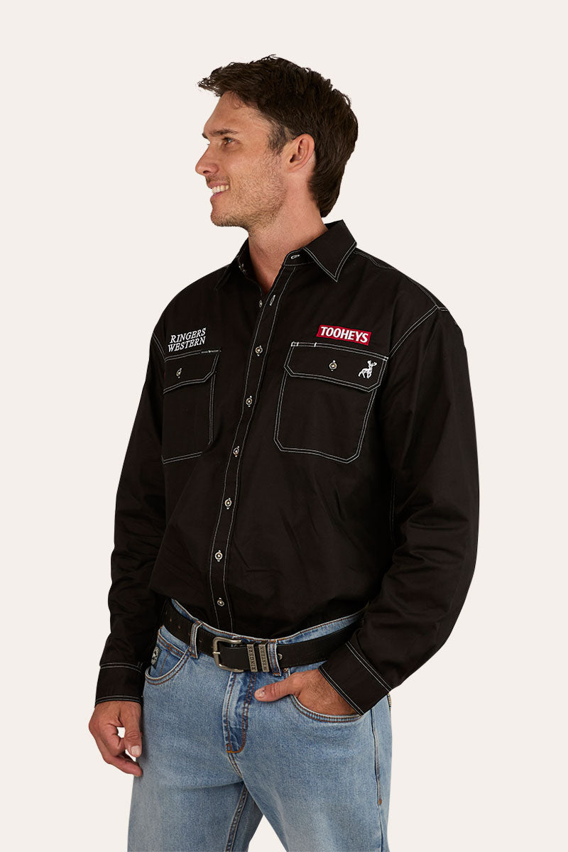 Tooheys X Ringers Mens Long Sleeve Full Button Work Shirt