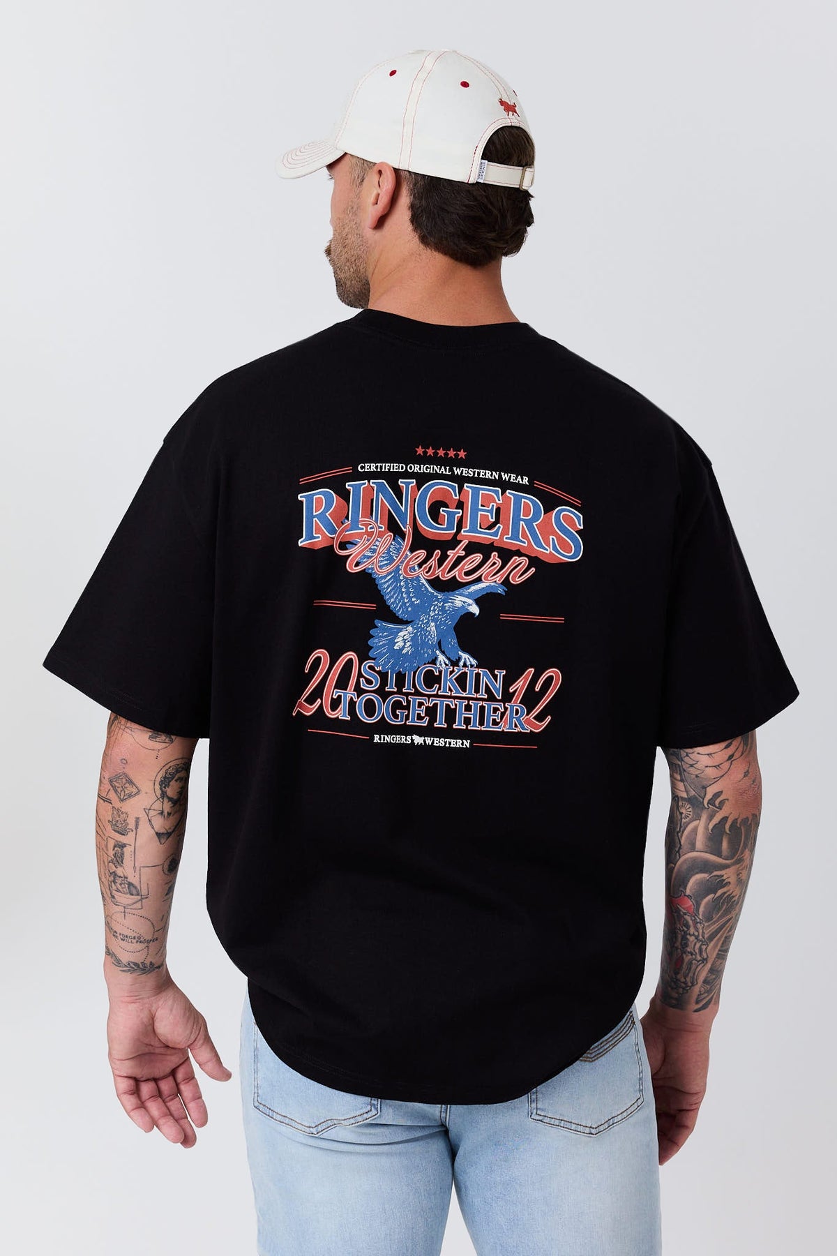 Ringers Western Eagle Eye Mens Box Fit T-Shirt