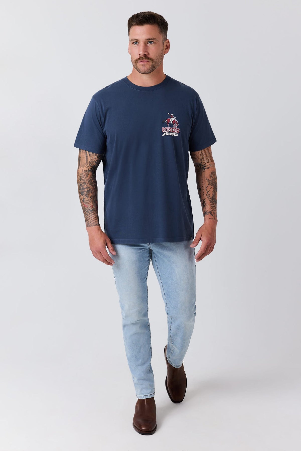 Ringers Western Australian Cowboy Mens Loose Fit T-Shirt