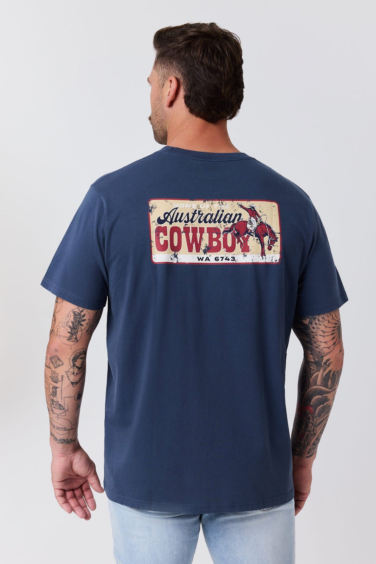 Ringers Western Australian Cowboy Mens Loose Fit T-Shirt