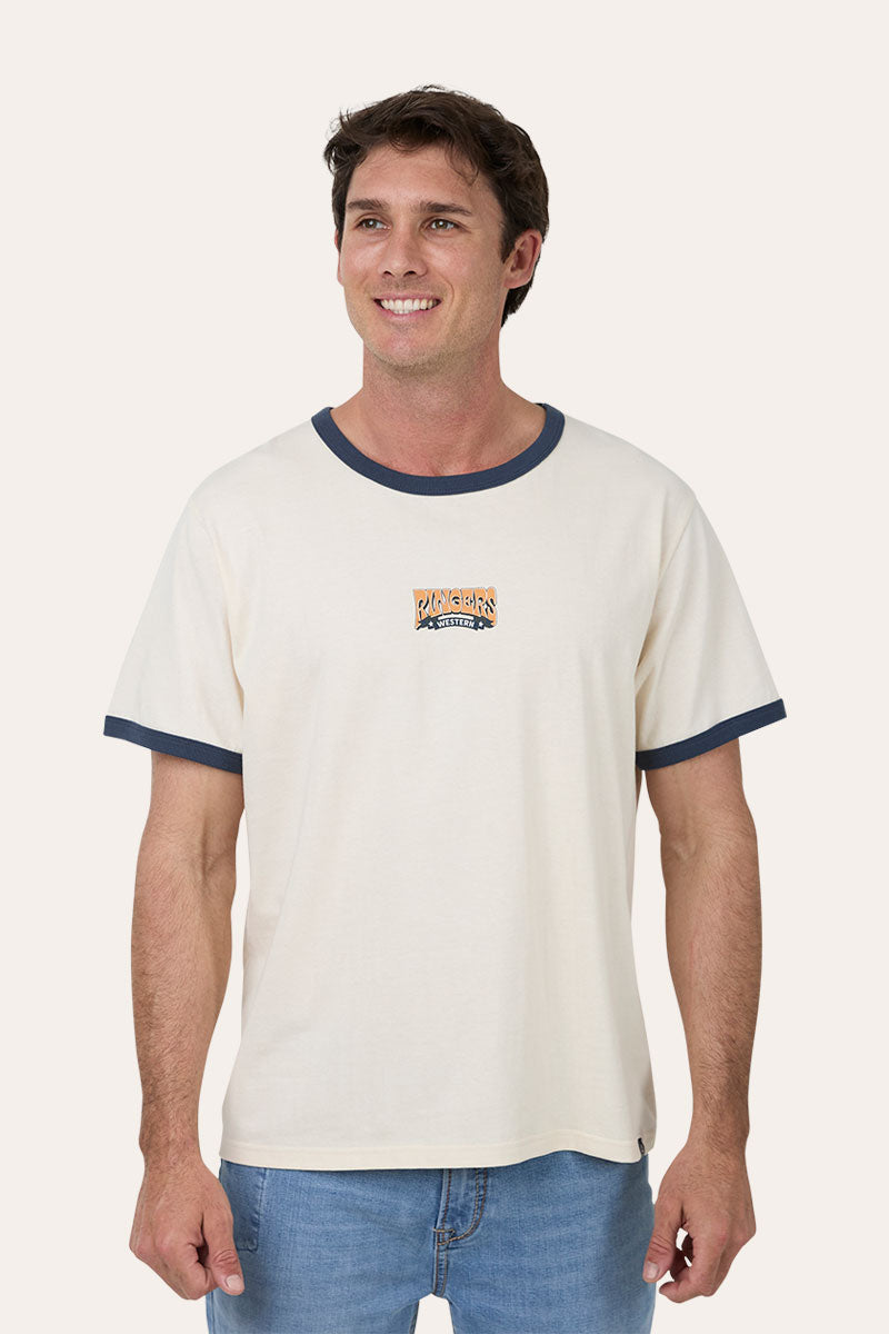 Ringers Western Dust N Ropes Mens Ringer T-Shirt