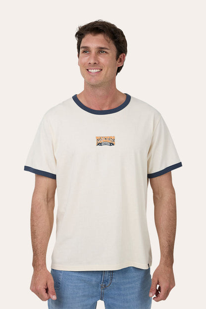 Ringers Western Dust N Ropes Mens Ringer T-Shirt