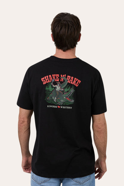 Ringers Western Shake N Bake Mens Loose Fit T-Shirt