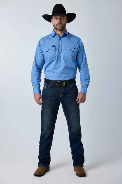 Ringers Western Blaze Mens Relaxed Bootleg Jean