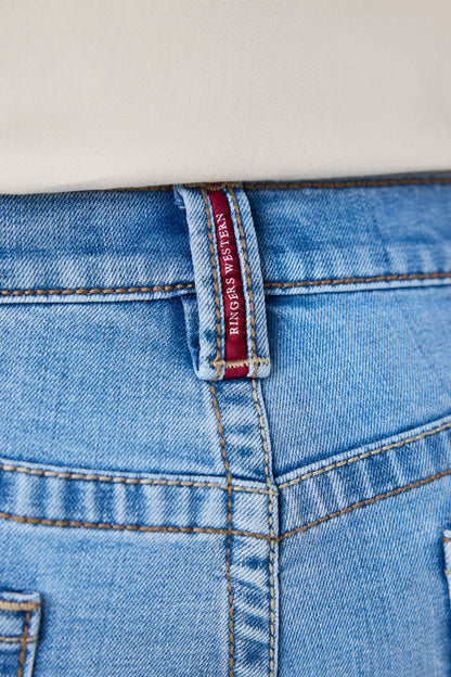 Ringers Western Blaze Mens Relaxed Bootleg Jean