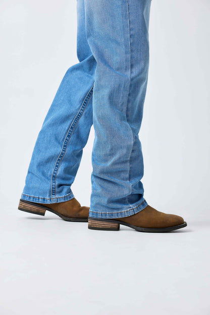 Ringers Western Blaze Mens Relaxed Bootleg Jean